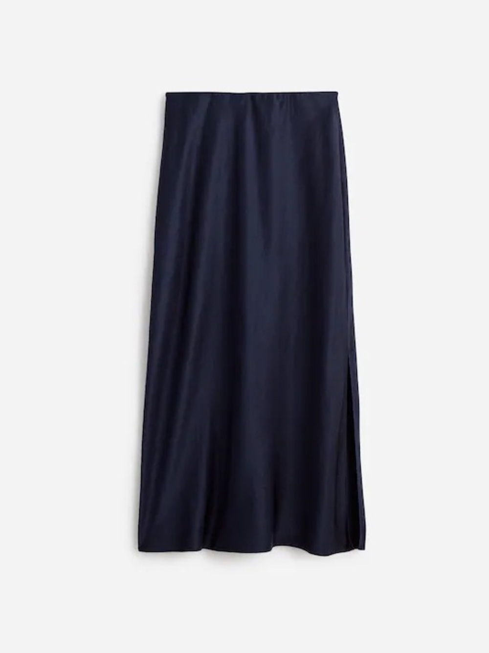 NEW W/ FLAW Madewell Satin Maxi Slip Skirt 12